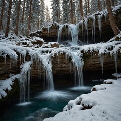 waterfall in the forest