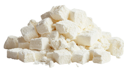 A Pile of White Fluffy Marshmallows Perfect for Sweet Treats and Gourmet Desserts in Various Culinary Creations.
