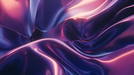 Obraz premium modern abstract flowing purple background