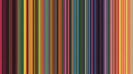 Dynamic Vertical Striped Pattern Art with Vibrant Colors