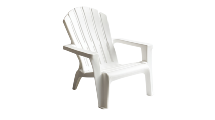 Modern Plastic Garden Chair with Sleek Design Perfect for Outdoor Spaces, Patios, and Garden Decor.