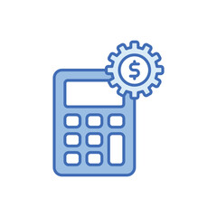 Accounting Management vector icon