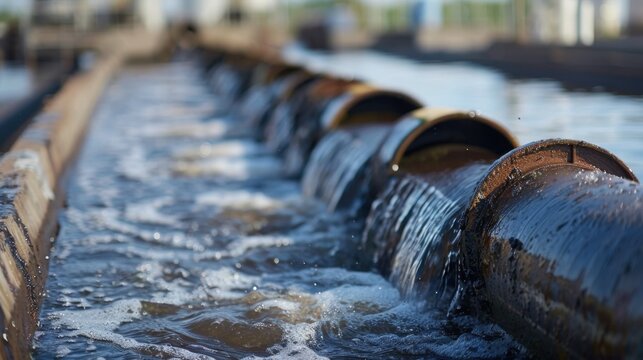Sludge Waste: Semi-solid waste from water treatment plants, demanding specialized handling and disposal to minimize environmental impact.
