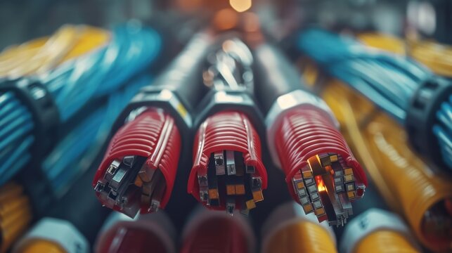 Power Cable: Insulated wires designed to transmit electrical power, forming an essential part of any wiring or installation setup.
