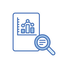 Analytical Report vector icon