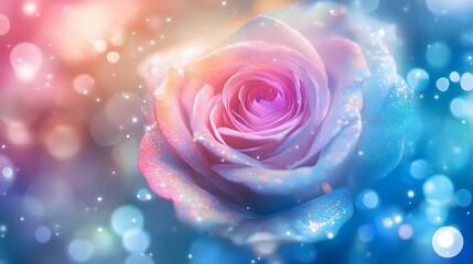 colorful rose flower background