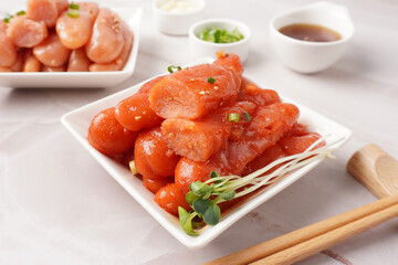 pollack roe
명란젓갈