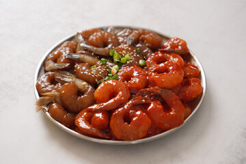 Shrimp paste
간장새우장, 양념새우장