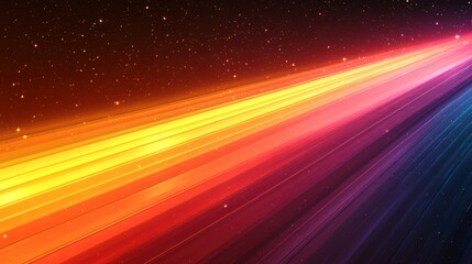 Fototapeta premium Dynamic Colorful Lines Abstract Background Design