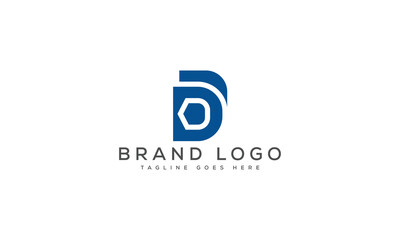 letter DD logo design vector template design for brand.