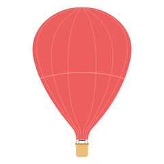 Obraz premium Hot Air Balloon Travel Sticker