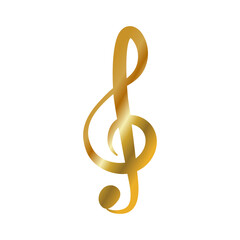 Gold note vector icons on a white background