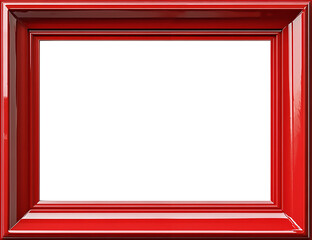 Red photo frame,Colored Frame, Picture frame