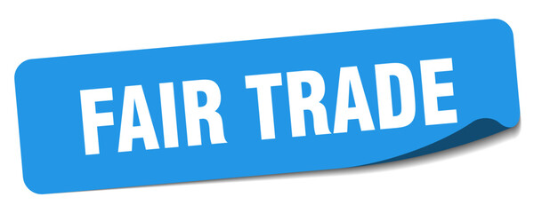 FAIR TRADE sticker