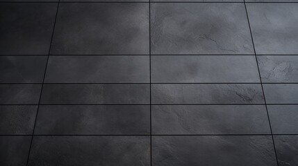 Dark Grey Slate Tile Texture: Elegant Modern Background