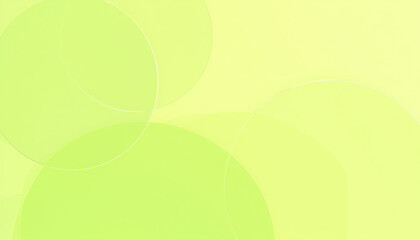 Soft abstract background featuring overlapping circles in light green and yellow tones with a smooth finish