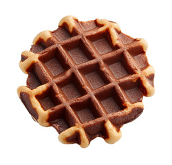 Chocolate Belgian Waffle with Crisp Edges