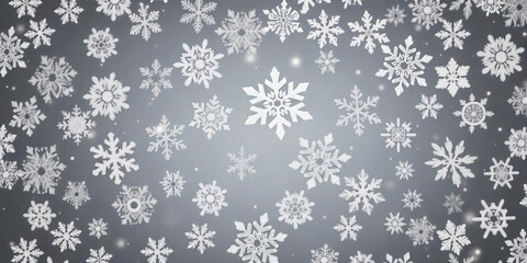 Winter Snowflake Elegance