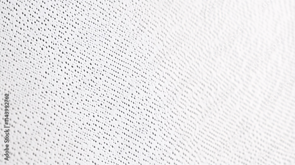 Wall mural abstract texture featuring a subtle pattern of dots in varying shades of grey on a white background.