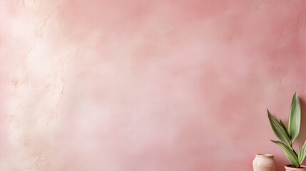 Fototapeta premium Soft Pastel Pink Textured Wall with Matte Finish and Elegant Tonal Variations