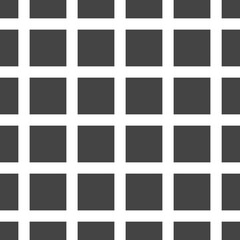 set of black and white frames seamless pattern 