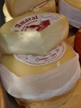 Old Amaral cheese in Portugal 
