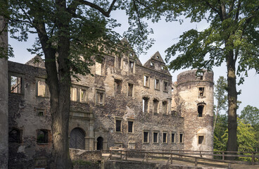 Obraz premium Swiny Castle Ruins, Poland