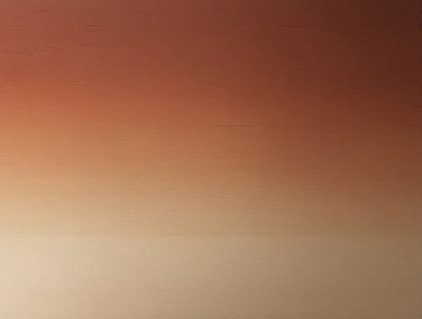 Subtle Gradient from Deep Terracotta to Light Beige for Earthy, Organic Mockups