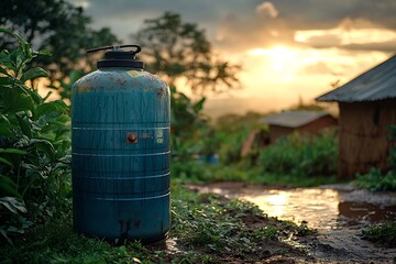 Solar Powered Water Purifier in Rural Setting Innovative and Sustainable Clean Water Solution