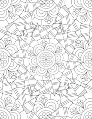 Flower Coloring Pages & Books for Adult