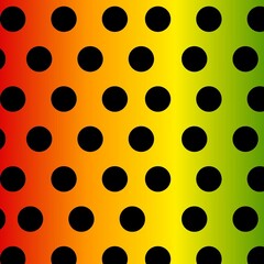 Black dots pattern 