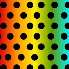 Polka dot seamless pattern