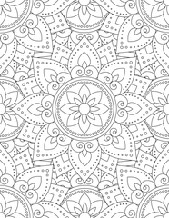 Flower Coloring Pages & Books for Adult
