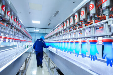 Dingqing Rubber Glove Testing Production Line