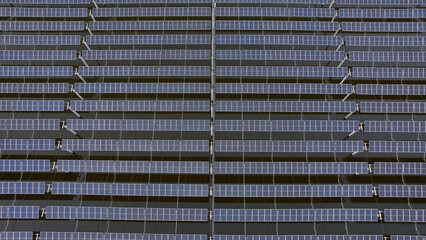 Drones capture on-site construction of photovoltaic panels