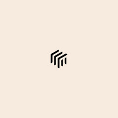 Modern concept logo icon flat vector design.