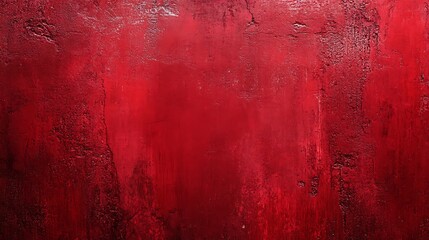 Obraz premium Deep Red Texture Canvas Mockup Close Up Photo. AI Generated