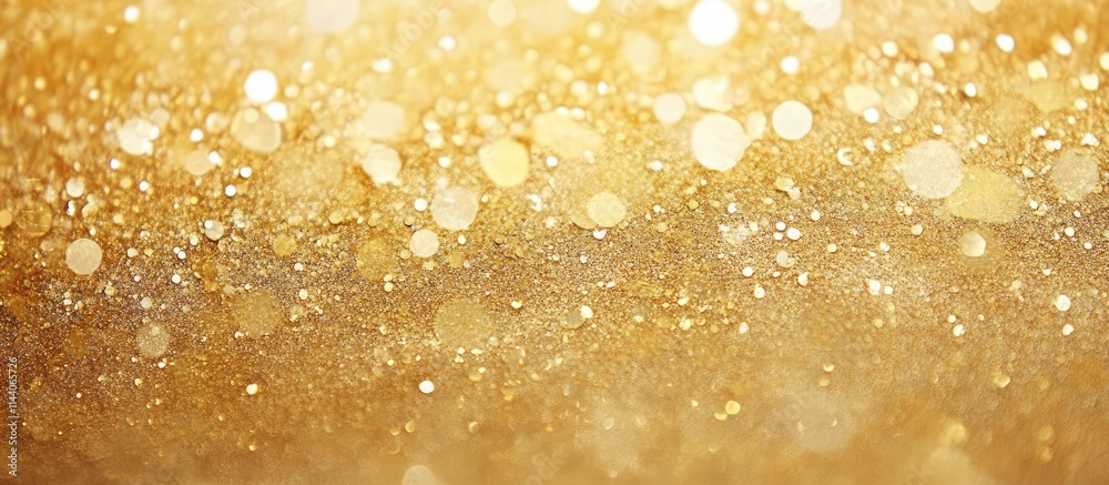 Poster golden abstract texture with soft bokeh lights creating an elegant backdrop ideal for greeting cards