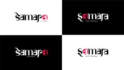 Samara Typographic Logo