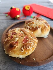 Moon cakes happy chinese festival