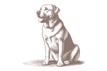 dog vector illustration