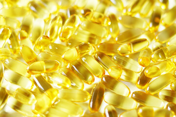 omega 3 capsules, fish oil background image