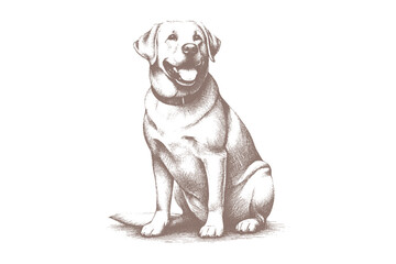 dog vector illustration