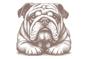 dog vector illustration