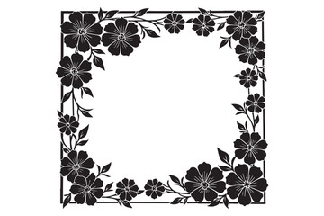 Intricate Floral Laser-Cut Frame Set