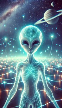 Imaginary design of aliens using artificial intelligence