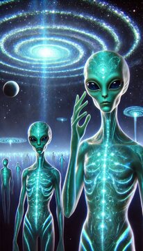 Imaginary design of aliens using artificial intelligence
