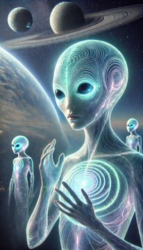 Imaginary design of aliens using artificial intelligence
