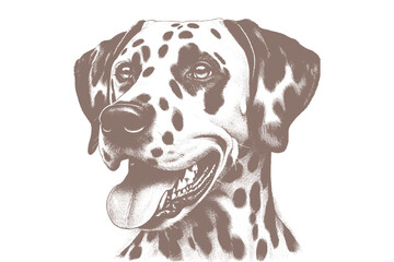 Dalmatian dog vector | dog vector | dog illustration | dog silhouette | dog tattoo | dog engraving | dog
