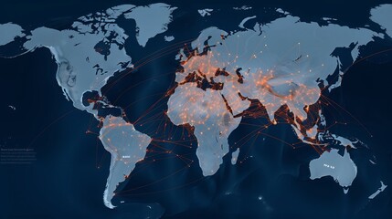 Detailed interactive map representation showcasing the global locations and distribution of desalination plants a critical infrastructure for water treatment purification